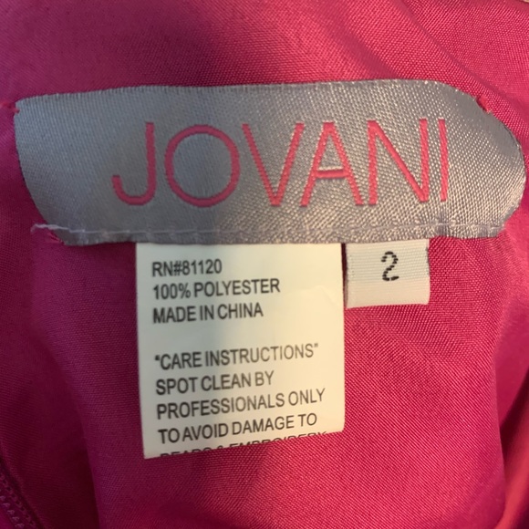 Jovani fuchsia dress - Picture 5 of 5